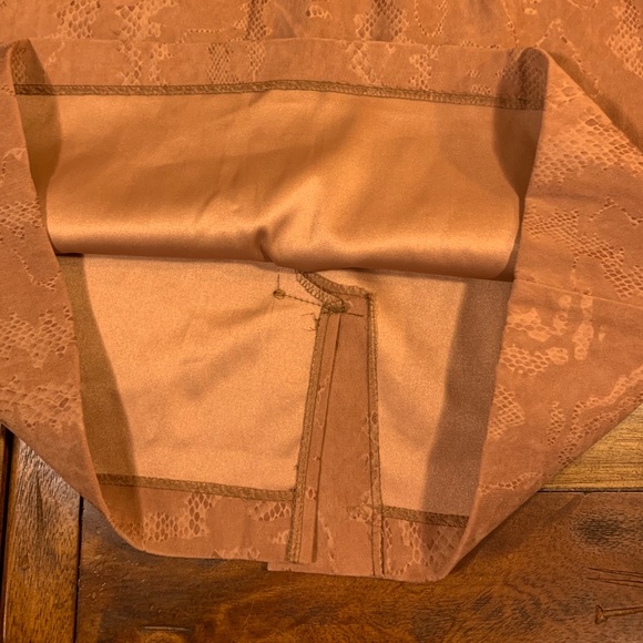 NWT Vintage Intriguing Threads Brown Skirt - Picture 4 of 5